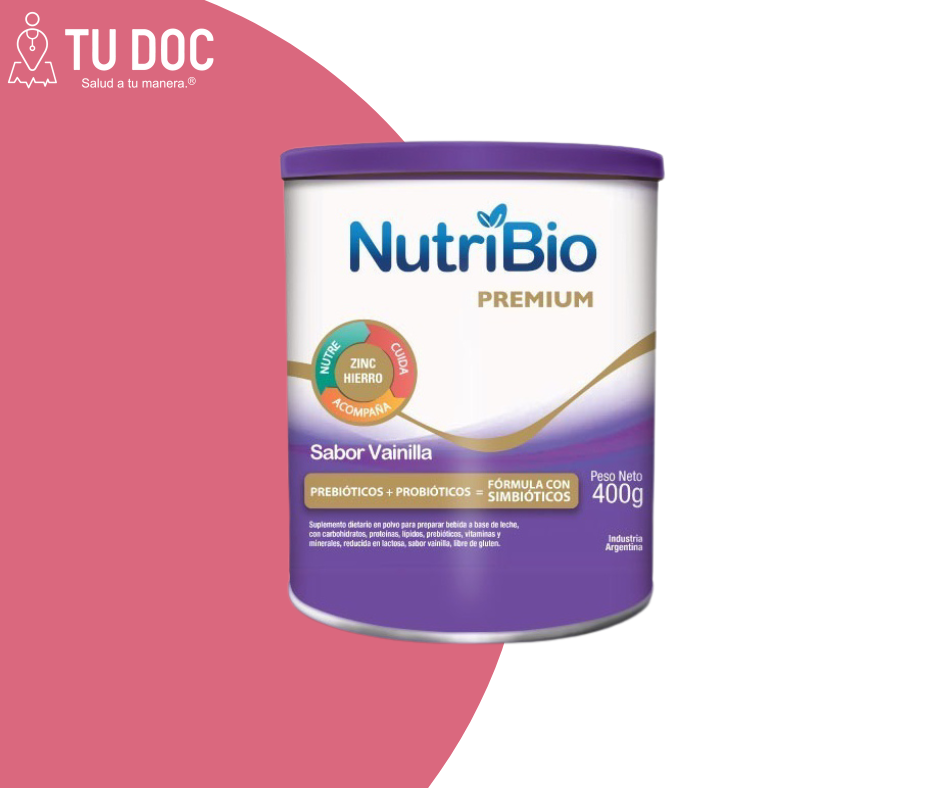 Nutribio premium vainilla x400gr