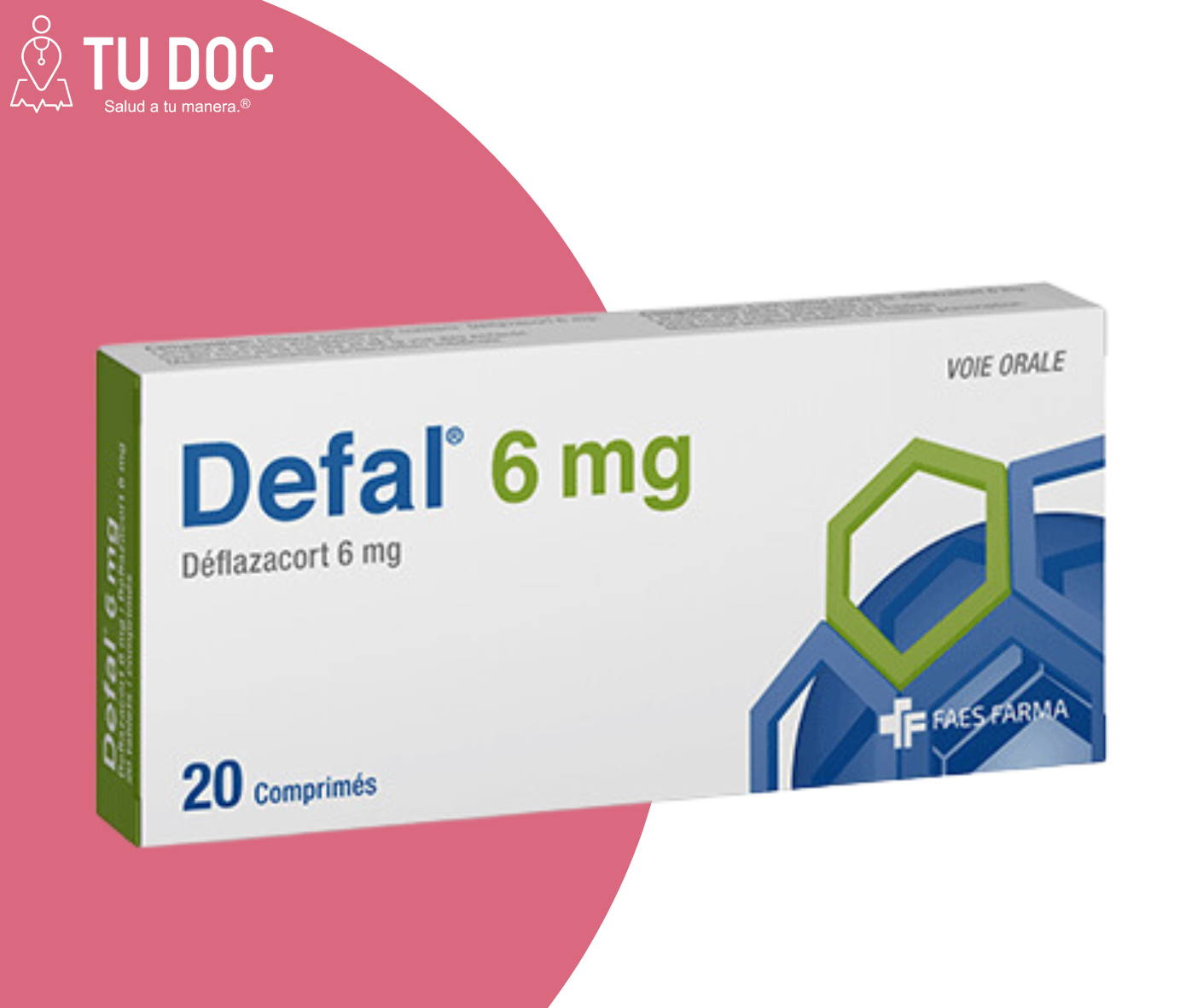 Defal 6mg comprimidos