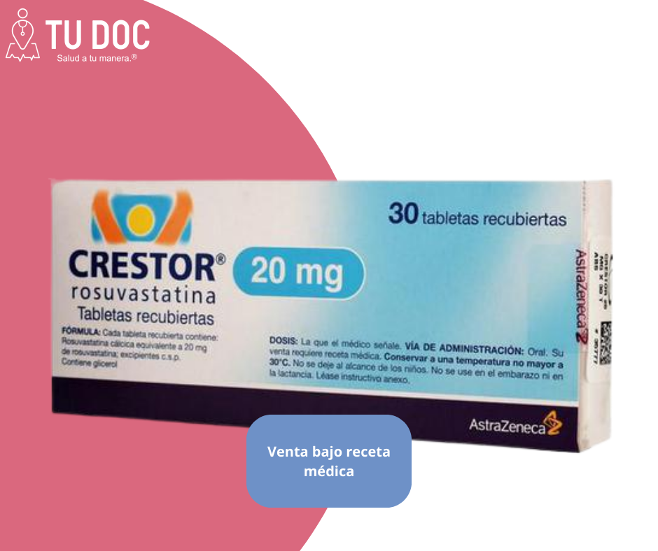 Crestor Tabletas 20Mg