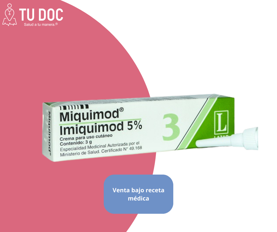 Miquimod Crema 5% Tubo 3g