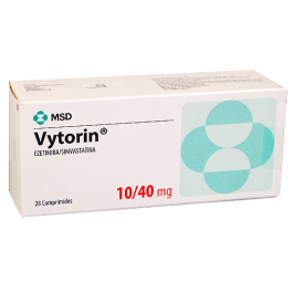 Vytorin Comprimidos 10/40 Mg
