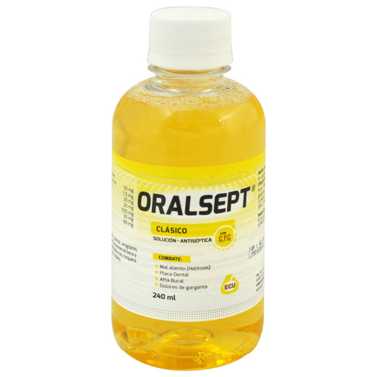 Oralsept solución oral 240ml