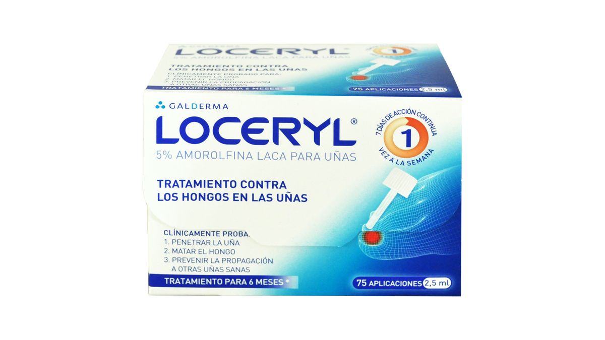 Loceryl Laca Solución Tópica 5% Frasco 2.5 ml