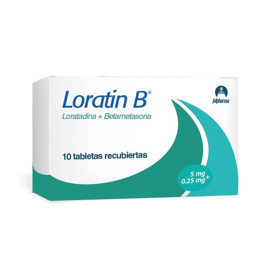 Loratin b tabletas recubiertas