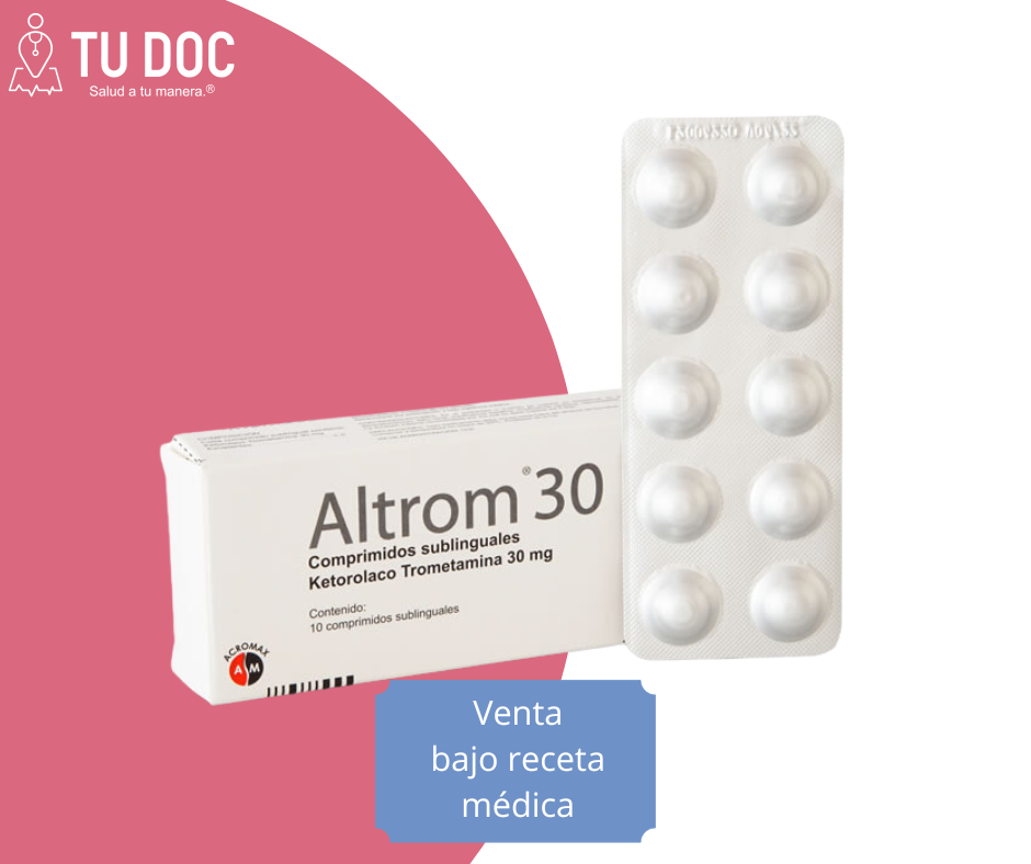 ALTROM 30 mg Comprimido Sublingual