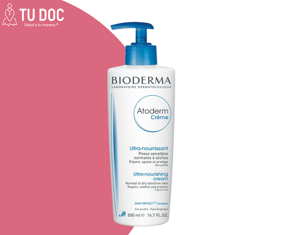 BIODERMA Atoderm Crema Hidratante  Piel Sensible 500 ml