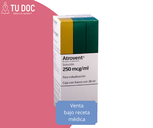 ATROVENT 250 mcg/ml Solución Nebulizacion