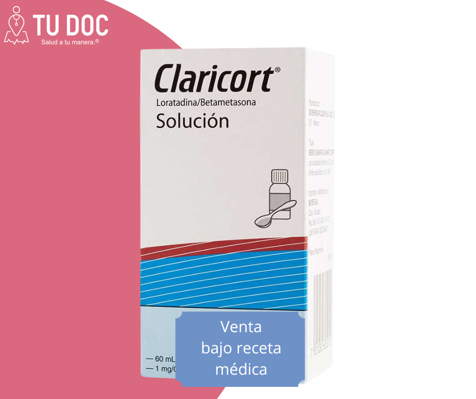 CLARICORT 0,05 mg x 1 mg Solución 60ml