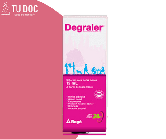 DEGRALER 5 mg en Gotas 15 ml