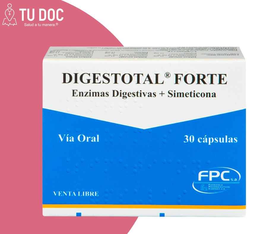 DIGESTOTAL Forte Cápsulas x 30