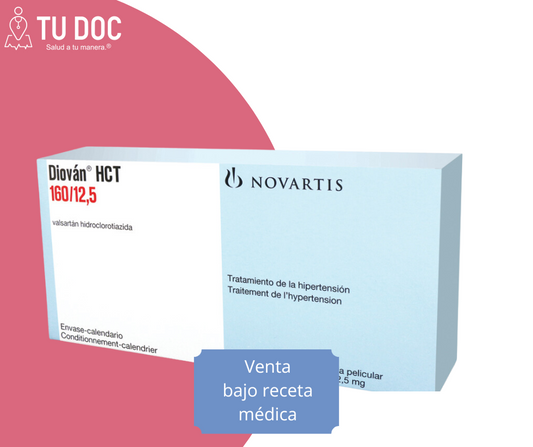 DIOVAN HCT 160/12,5MG  Comprimidos