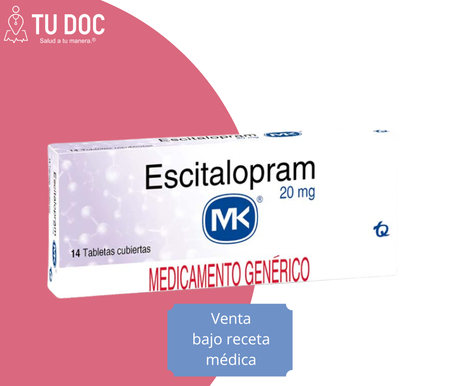 ESCITALOPRAM 20 mg Tableta