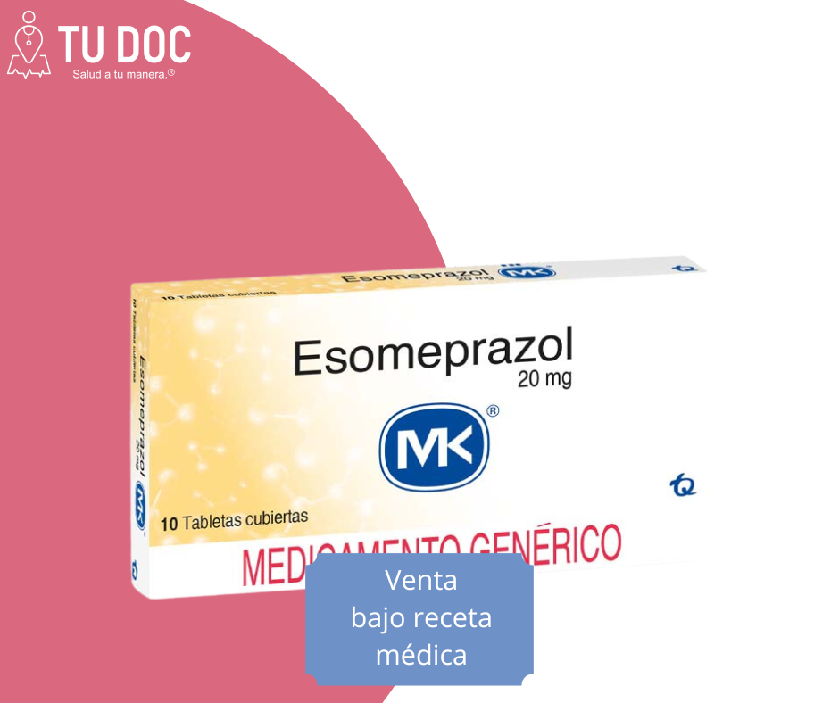 ESOMEPRAZOL 20 mg Tabletas