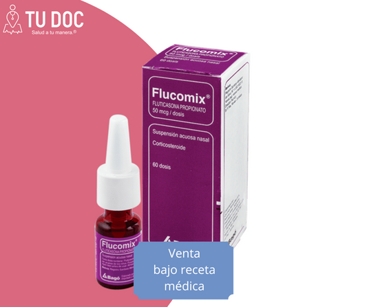 Flucomix Nebulizador 50 Mcg / Dosis 120 Dosis Caja