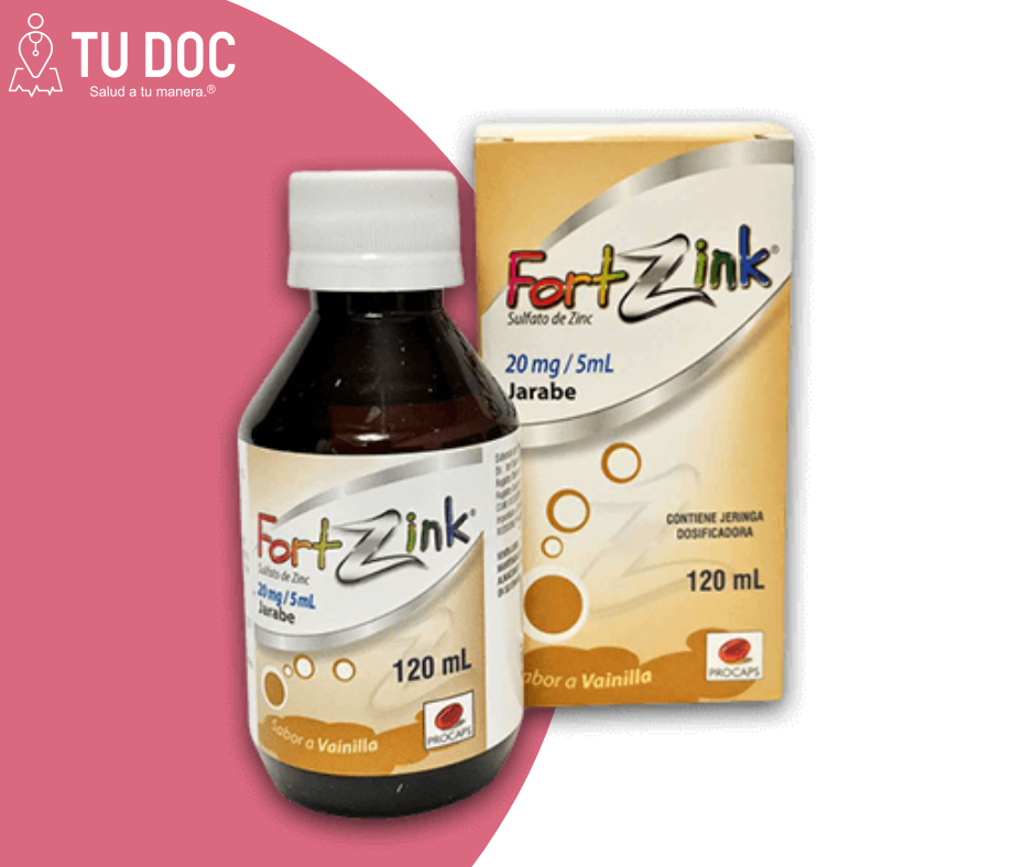 Fortzink Zinc  Suplemento De120 Ml