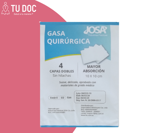 Gasa Quirúrgica JOSA