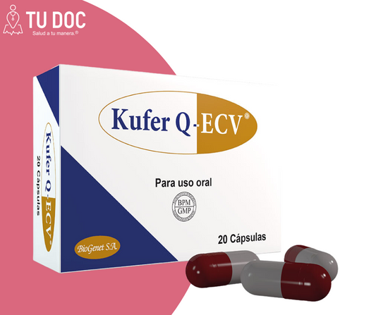 KUFER-Q 250 mg x 30 mg x 100 mg Cápsulas