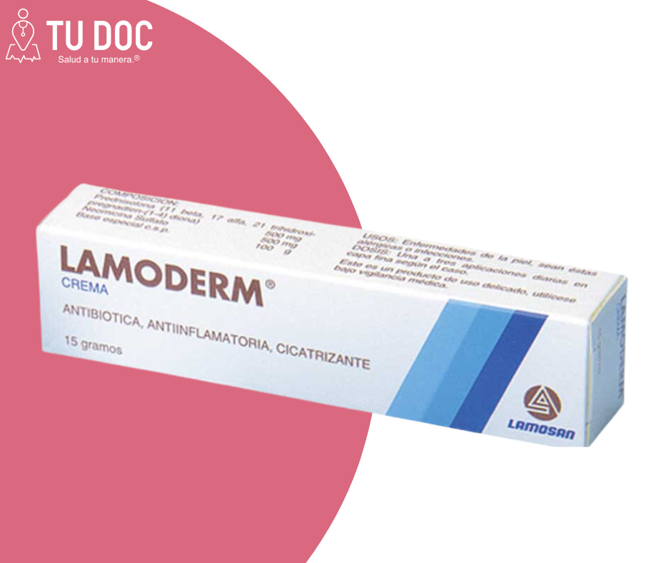 LAMODERM 500 mg x 500 mg en Crema