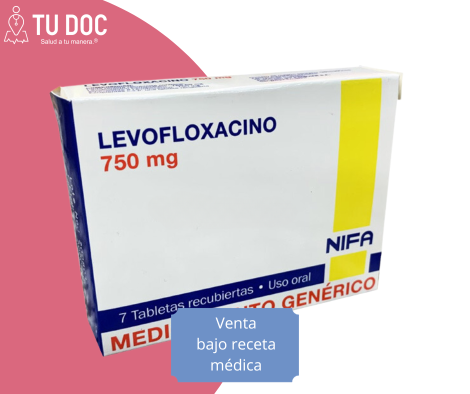 Levofloxacino 750 mg Tableta