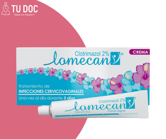 LOMECAN Antimicótico Vaginal 2 g en Crema 20 g