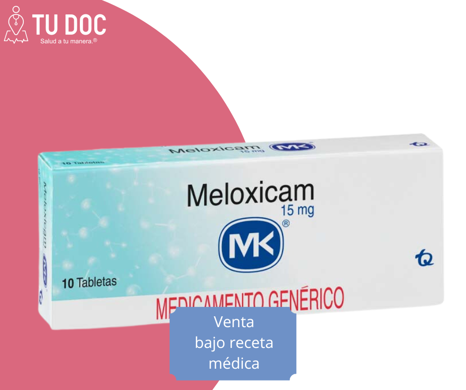 MELOXICAM 15 mg Tabletas