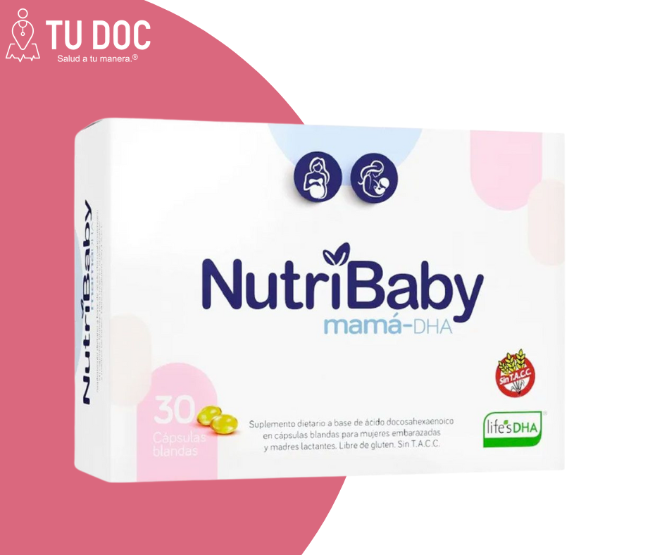 Nutribaby Mama Dha Plus Caps Blandas C/30