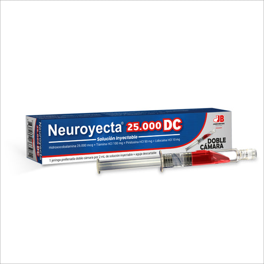 Neuroyecya 25.000 jeringa prellenada