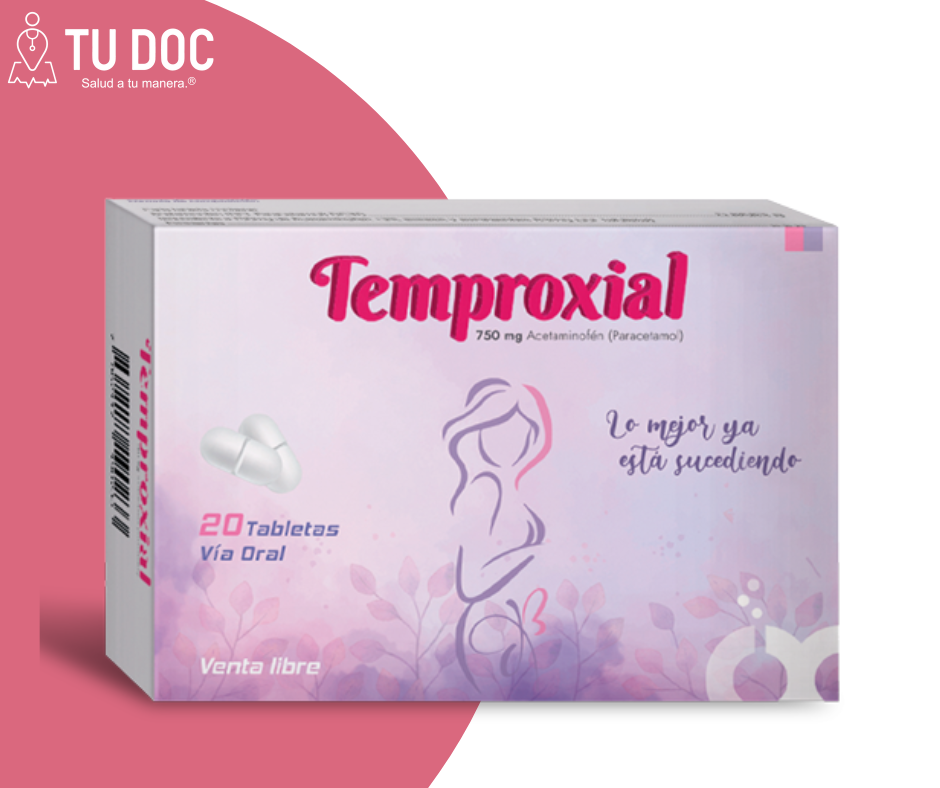 Temproxial 750mg caja x 20 tabletas