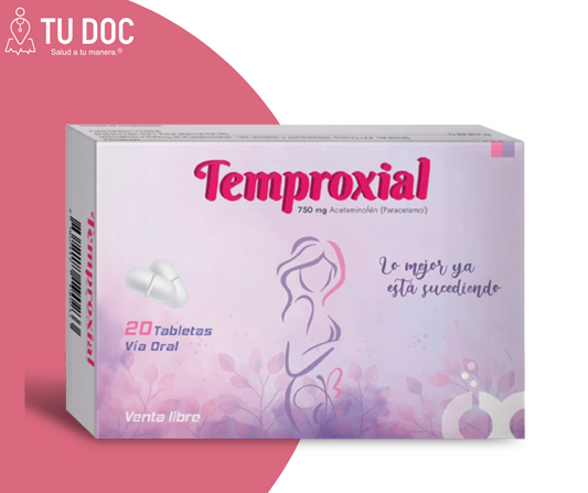 Temproxial 750mg caja x 20 tabletas