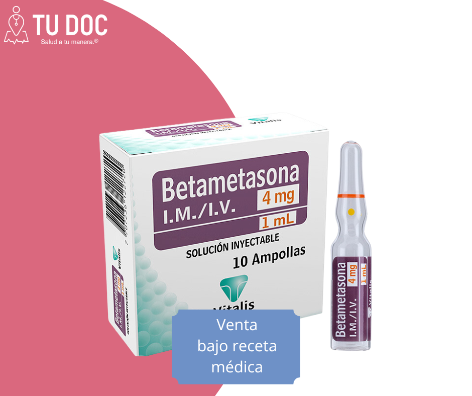 Betametasona Amp 4 Mg/1 Ml