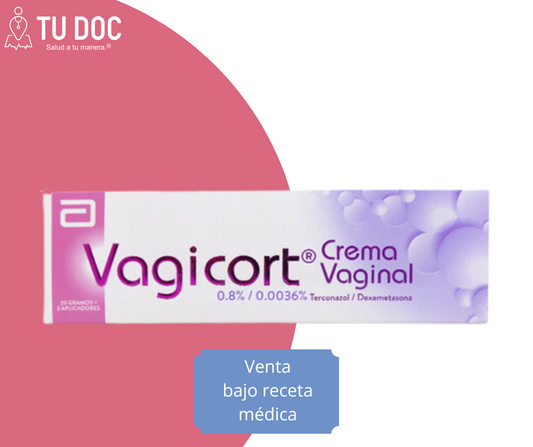 VAGICORT 0.8 mg x 0.0036 mg Vaginal en Crema