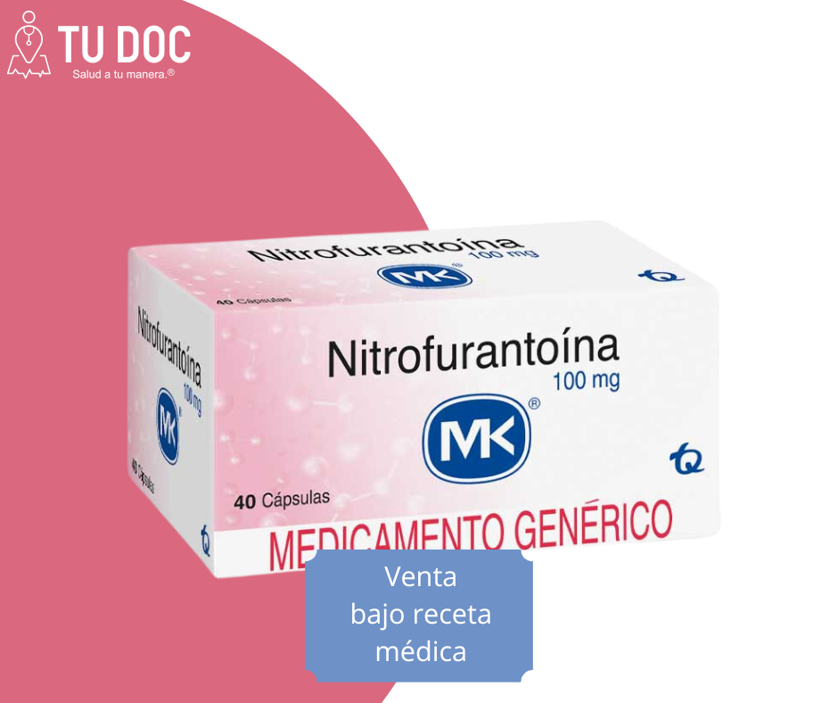 NITROFURANTOINA 100 mg Cápsulas