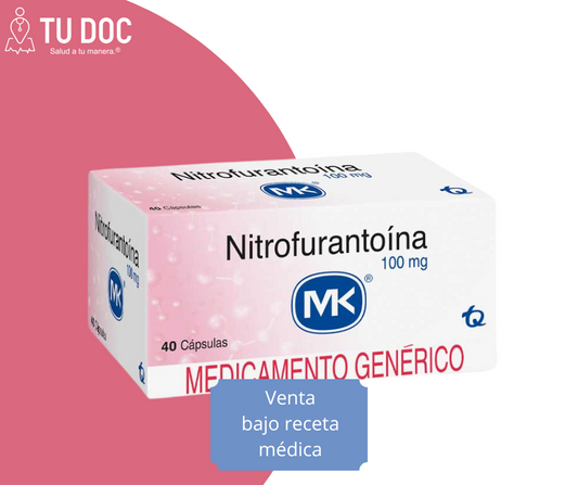 NITROFURANTOINA 100 mg Cápsulas