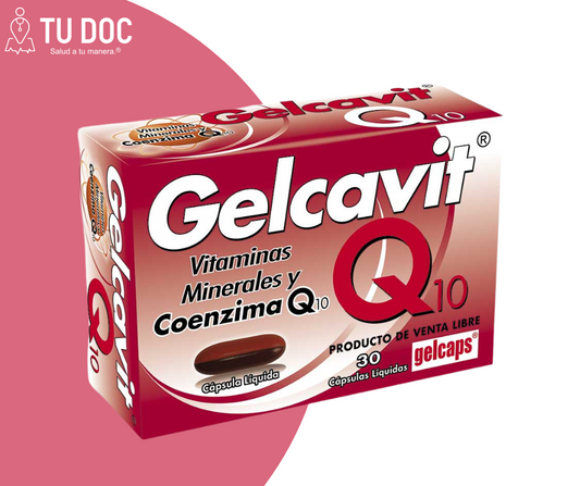 GELCAVIT Q10 10mg Cápsulas x 30