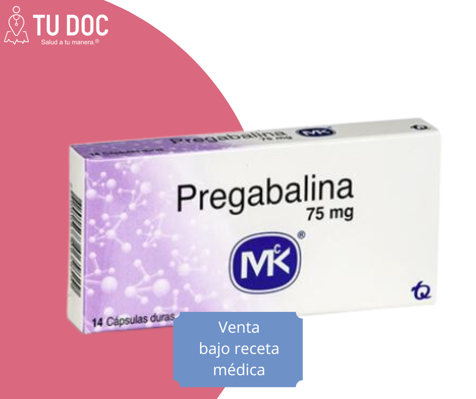 Pregabalina  Capsulas 75 Mg