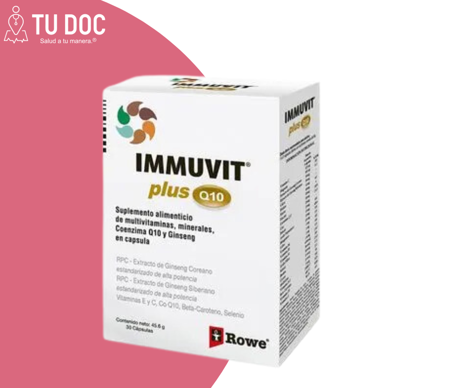 Immuvit Plus Q10 Caps.