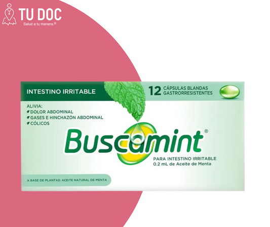 Buscamint capsulas gastrointestinales menta