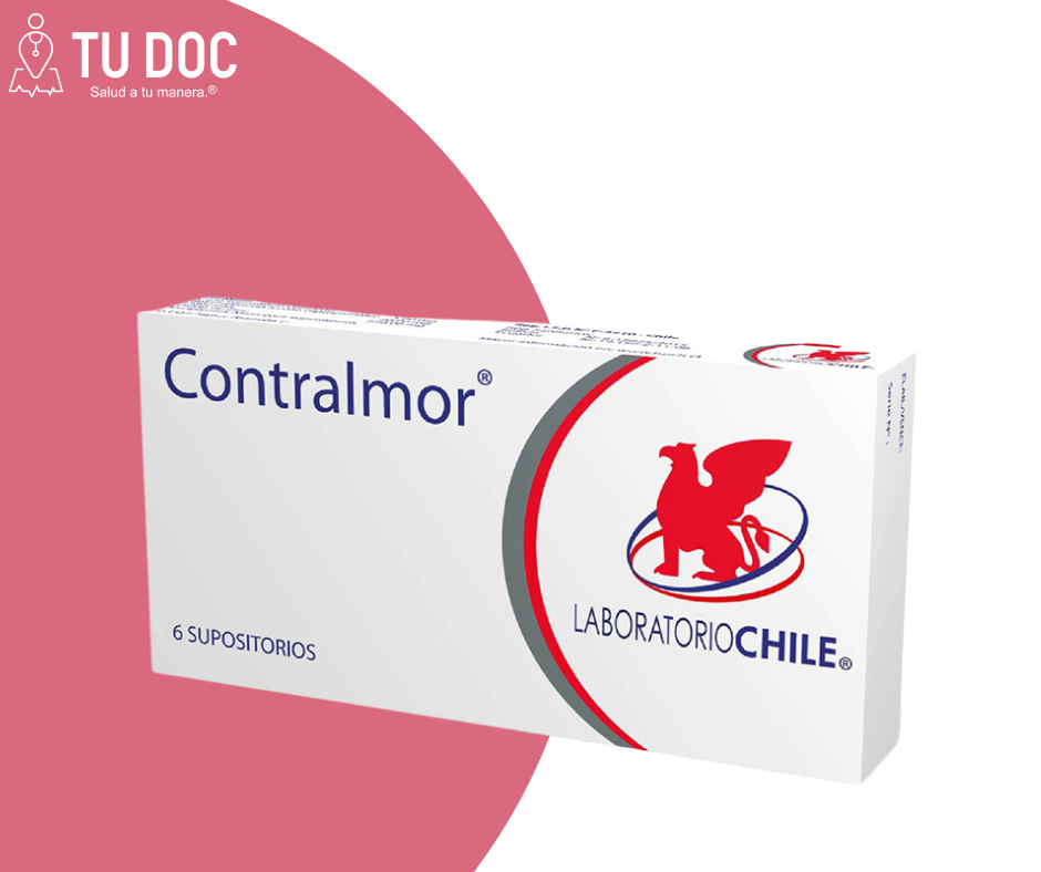 Contralmor 250/20/1mg supositorios