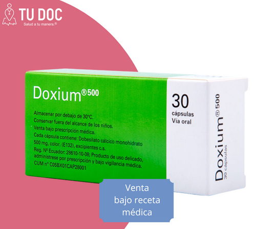 Doxium 500mg  cápsulas