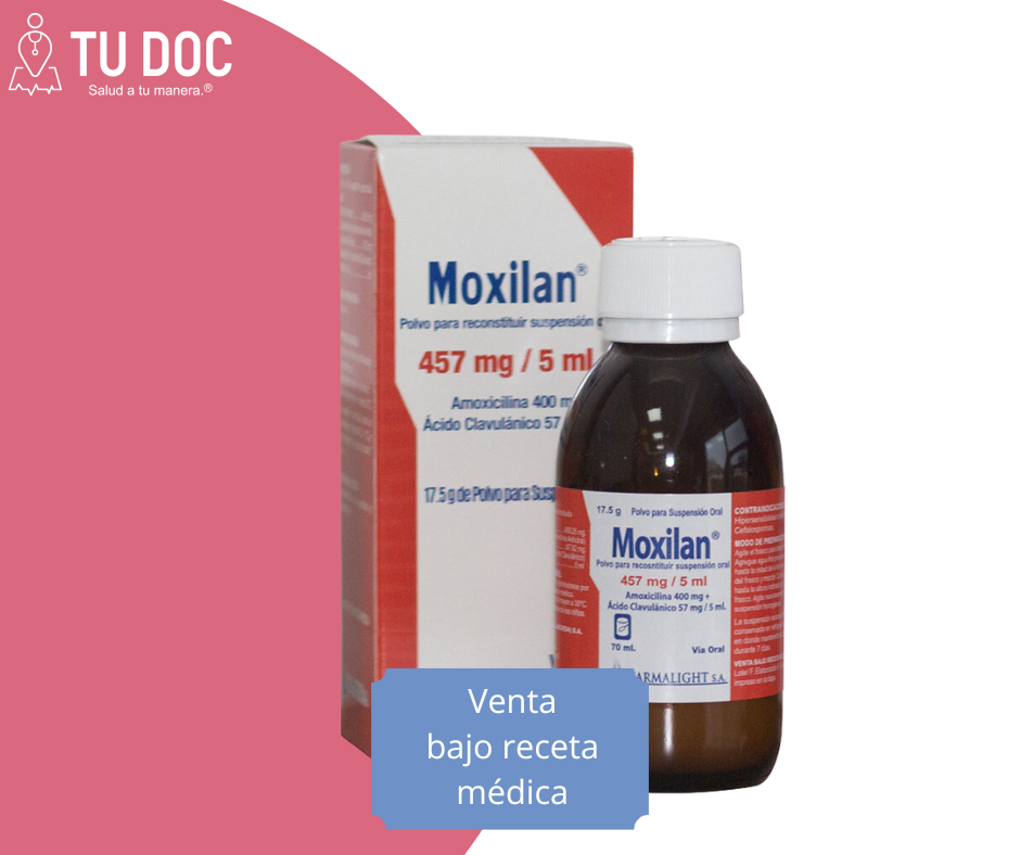 Moxilan 400/57mg suspensión