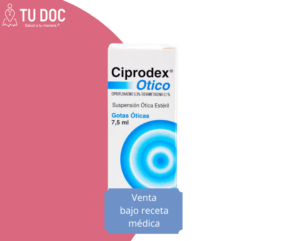 Ciprodex 0.3/0.1% gotas Oticas