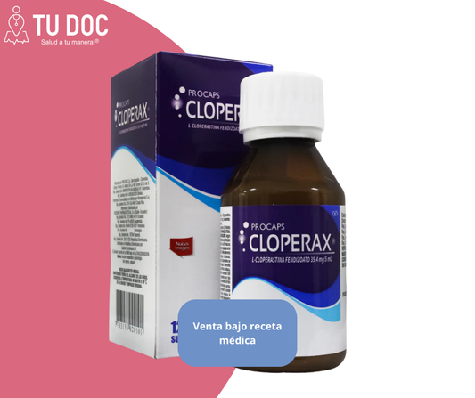 Cloperax Suspensión 35.4 mg/5ml Frasco 120 ml