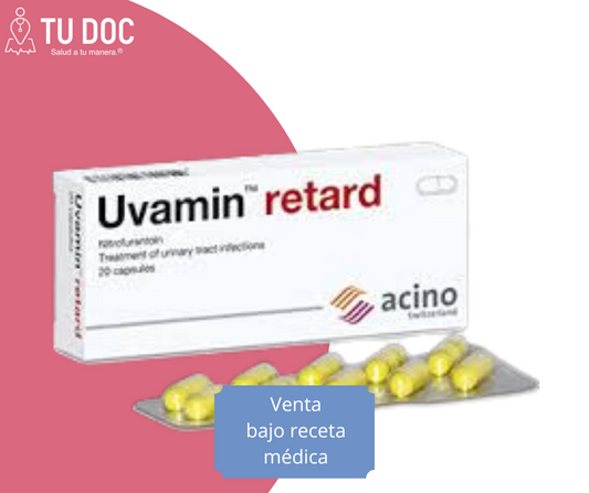 Uvamin Capsulas Retard 100 Mg