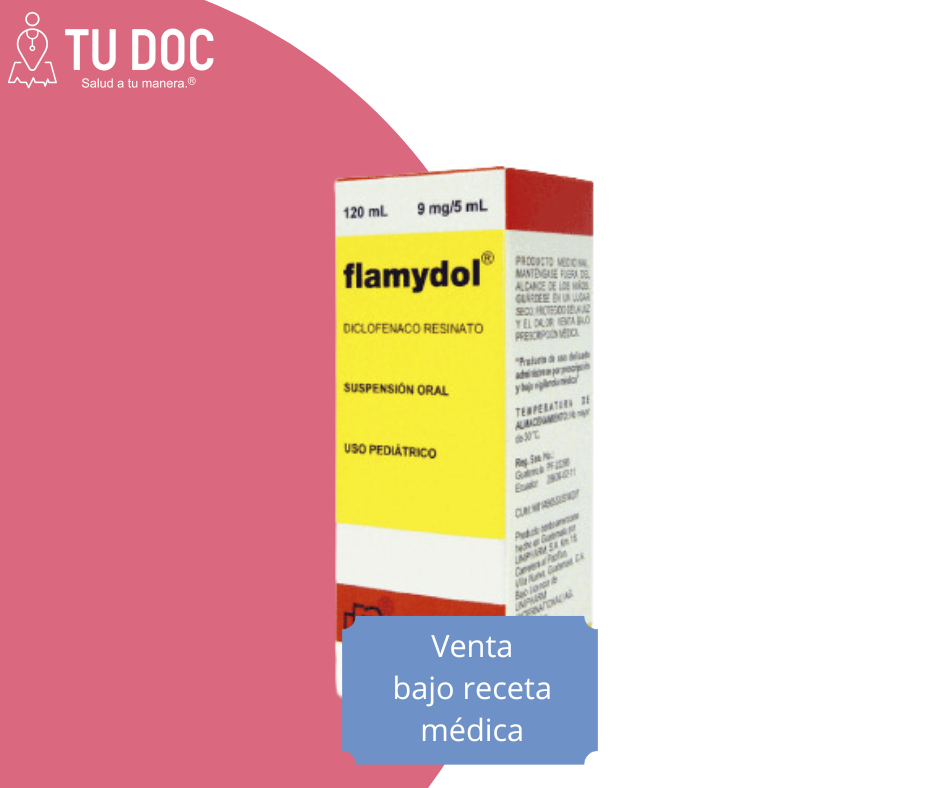 Flamydol 9mg/5ml suspensión