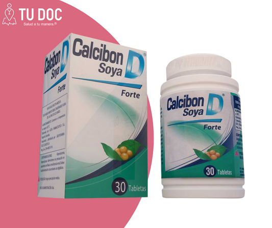 Calcibon 200/50mg ableta soya forte x 30