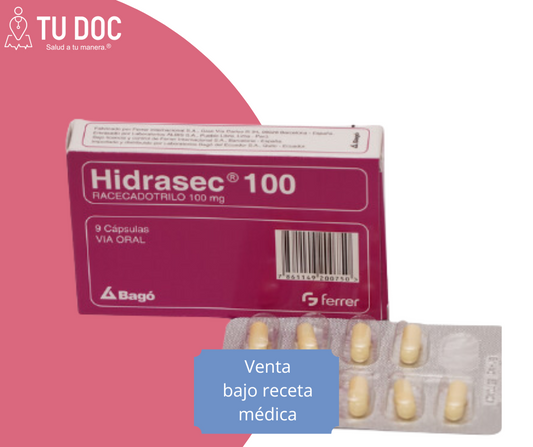 Hidrasec Capsulas. 100 Mg