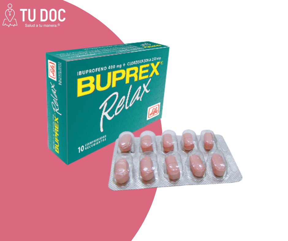 Buprex Relax Comprimidos Recubiertos 400/250 mg