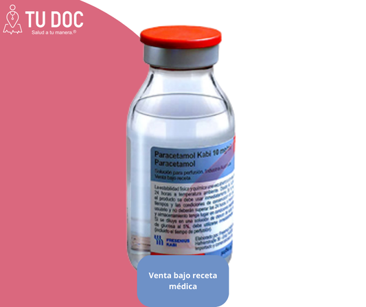 PARACETAMOL 1 G FRESSENIUS FCO *100ML