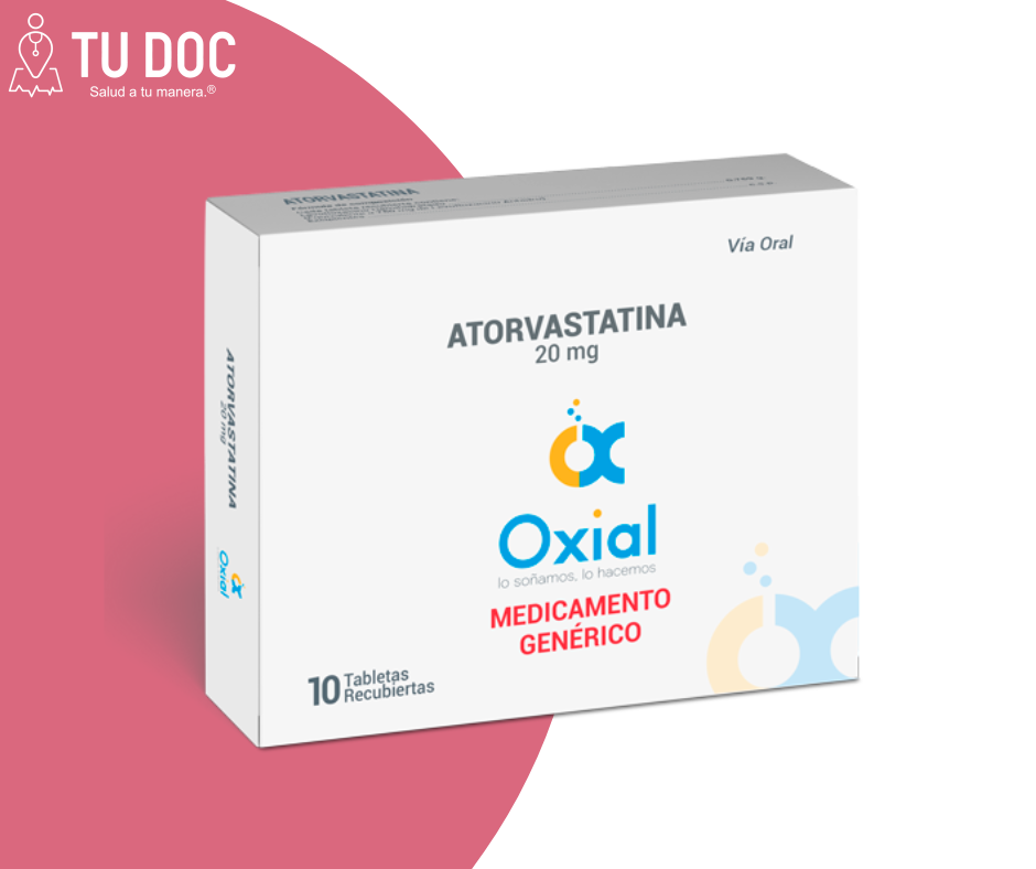 Atorvastatina 20 mg