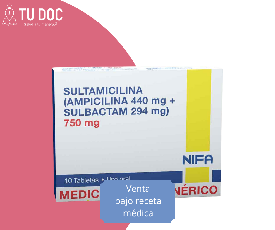 Sultamicilina 750mg tableta